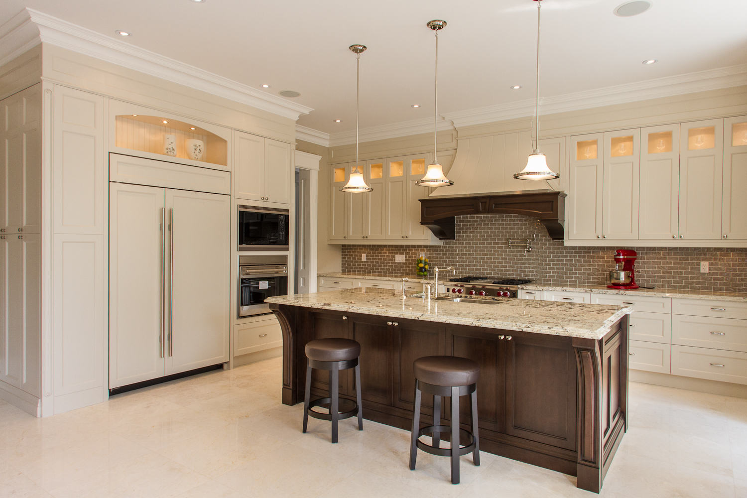 Fitted kitchen cabinetry built by Vega Kitchens